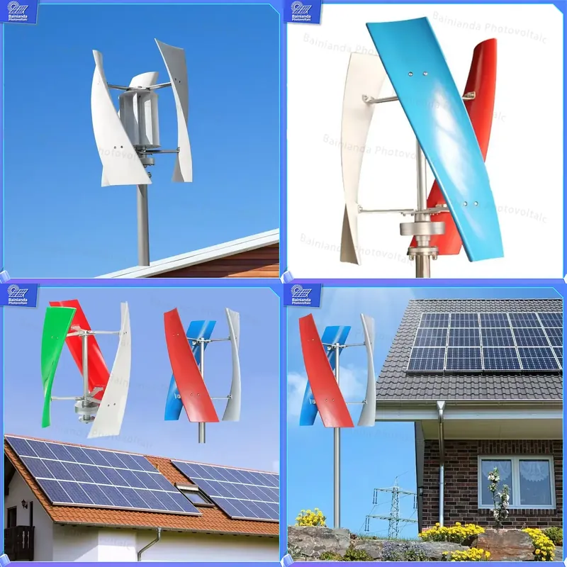 Wind Solar Hybrid Kit - Hybrydowy generator wiatrowo-solarny 5kW z turbiną