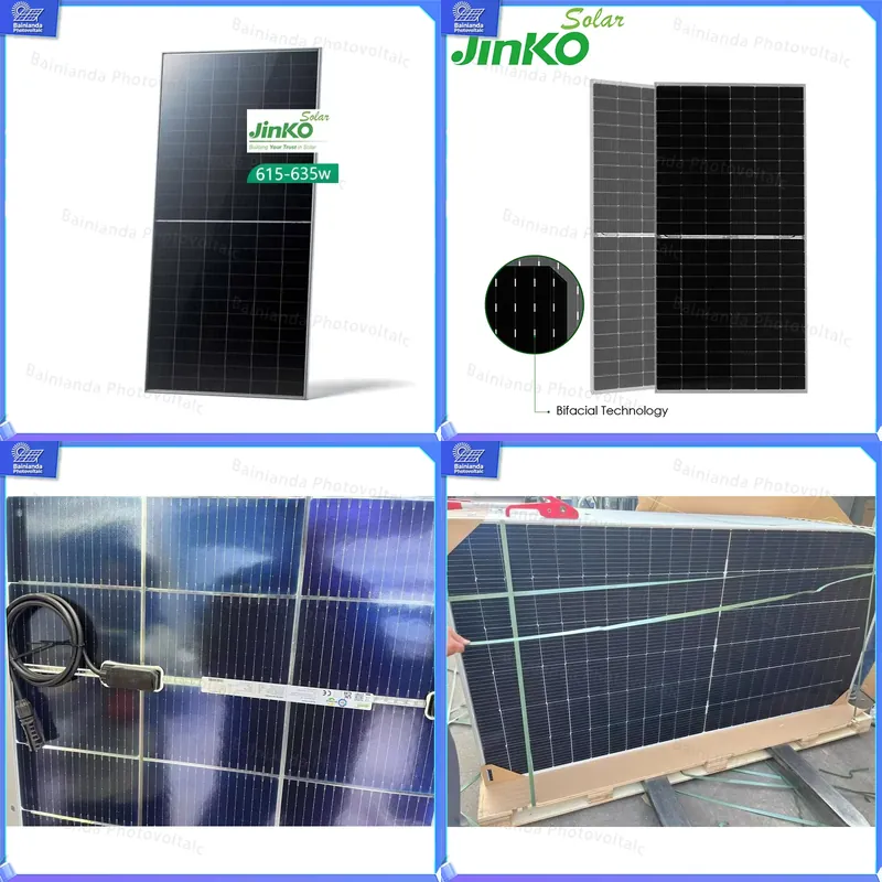 Jinko Solar Panel N-Type - Panel słoneczny Jinko 615W dwustronny, dwufazowy,