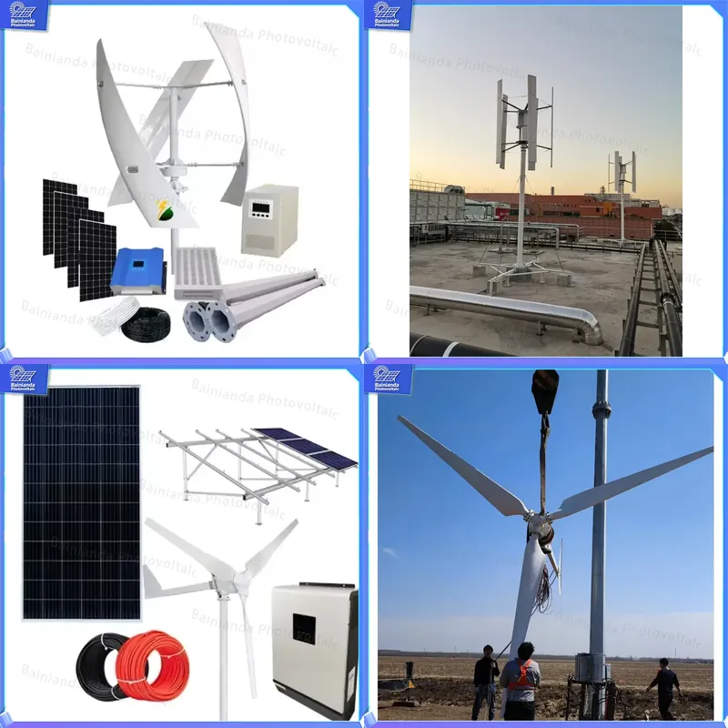 Wind Solar Hybrid Kit - Zestaw hybrydowego systemu energii wiatrowo-słonecznej 3KW