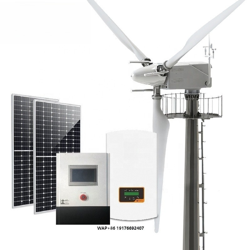 Wind Solar Hybrid Kit - Kompletny zestaw paneli wiatrowych i słonecznych