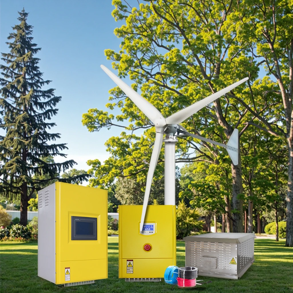 Wind Solar Hybrid Kit - Zestaw turbiny wiatrowej 2000W 12V/24V do