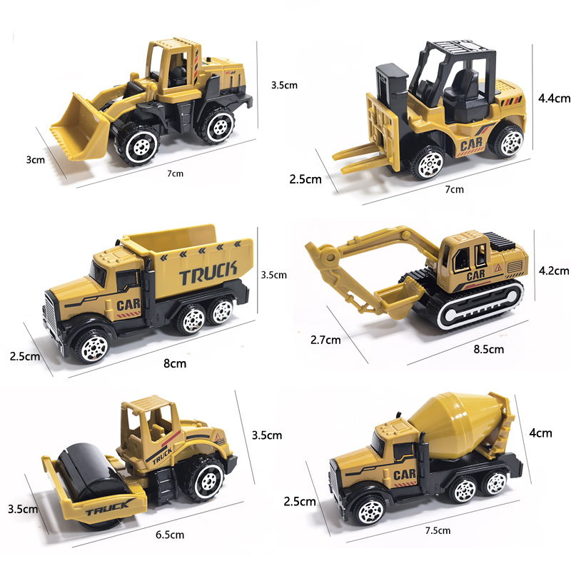 Renewable Energy Model - 6 szt./zestaw Zabawki ze stopu metalu:
