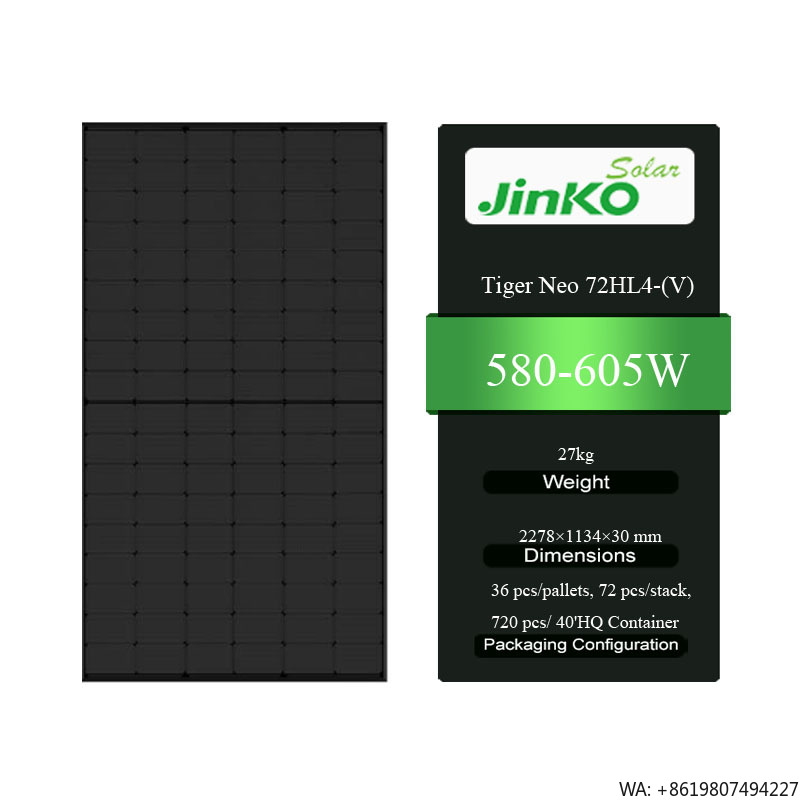 Jinko Solar Panel N-Type - Wysokiej jakości panel słoneczny Jinko Tiger
