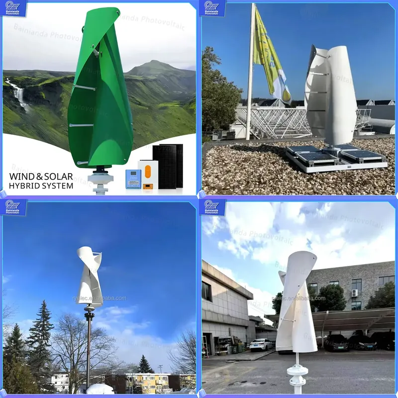 Wind Solar Hybrid Kit - System hybrydowy solarno-wiatrowy 5kW 10kW, turbina