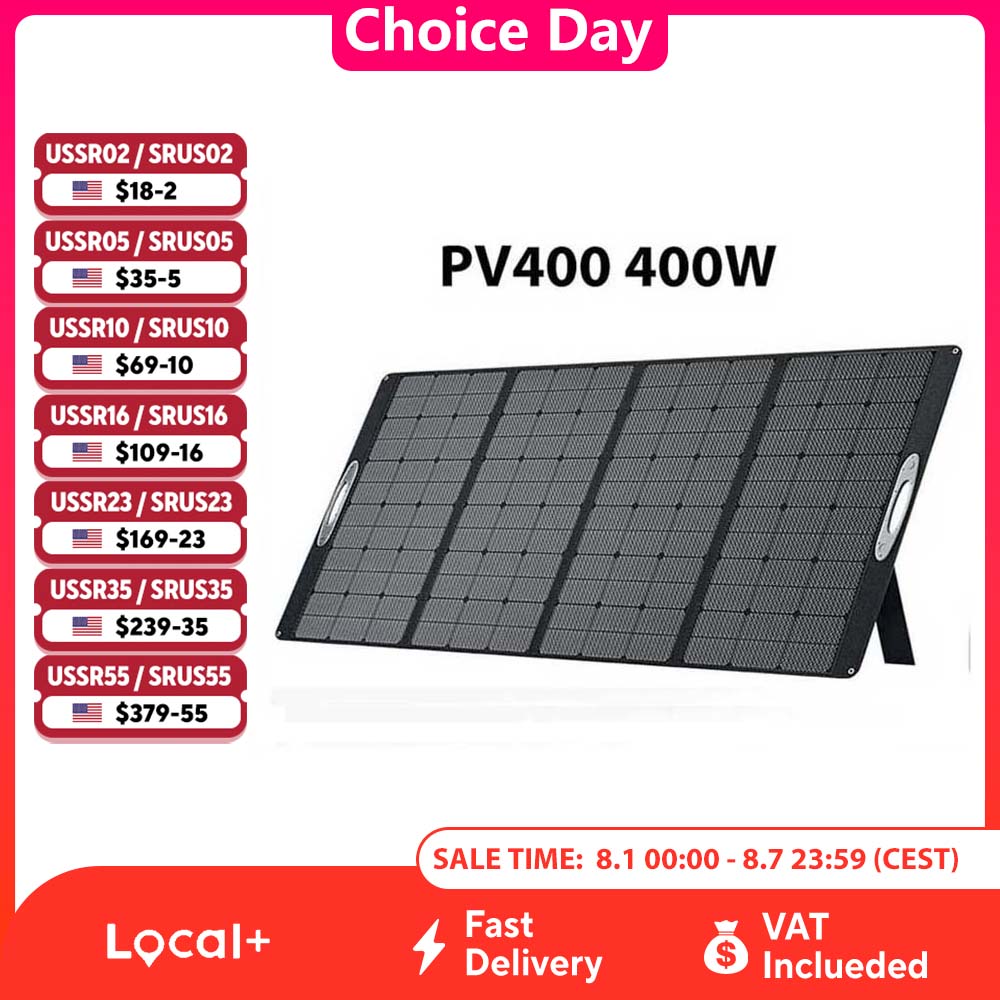 Rv Solar Kit 400W - OUKITEL PV400 Przenośny Panel Słoneczny 400W