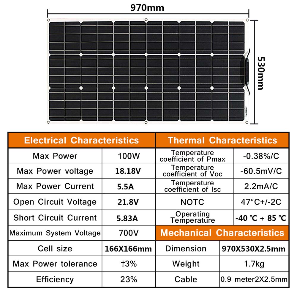 100 W Panel słoneczny 200 w 30 – Rv Solar Kit 400W recenzja i cena