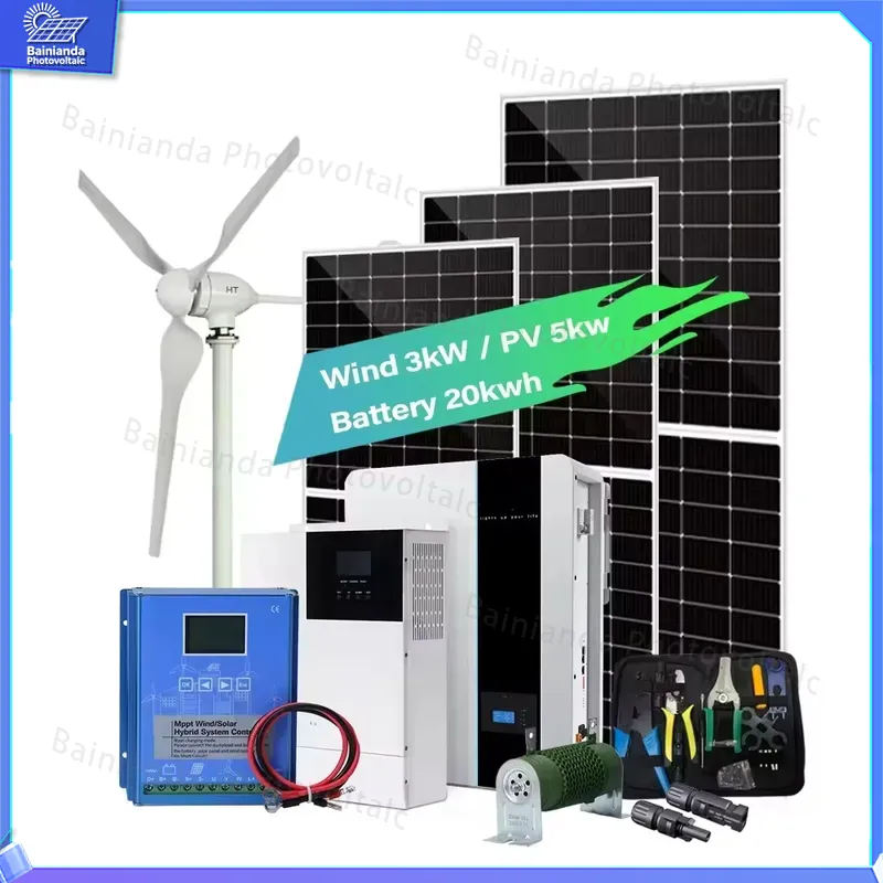Generator turbinowy wiatrowo-s – Wind Solar Hybrid Kit recenzja i cena