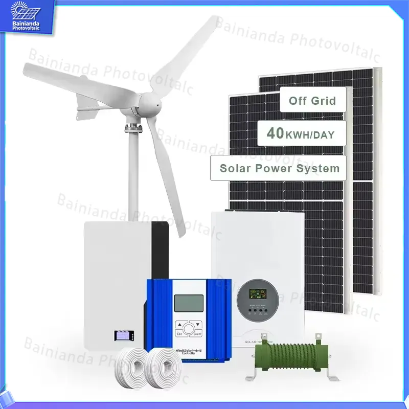 Generator turbinowy wiatrowo-s – Wind Solar Hybrid Kit recenzja i cena