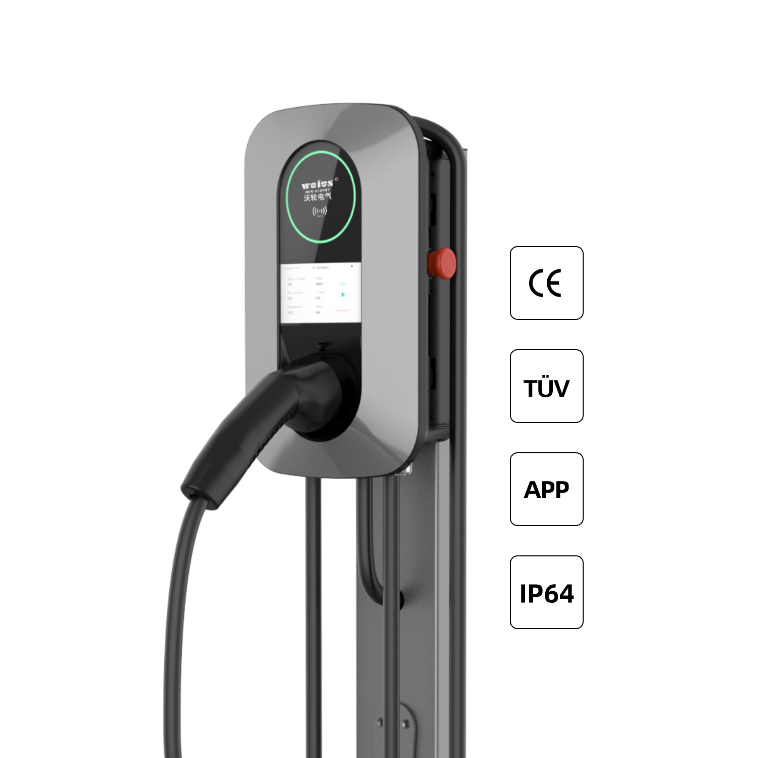 Stacja ładowania AC 22kW do do – Ev Charger Wallbox recenzja i cena