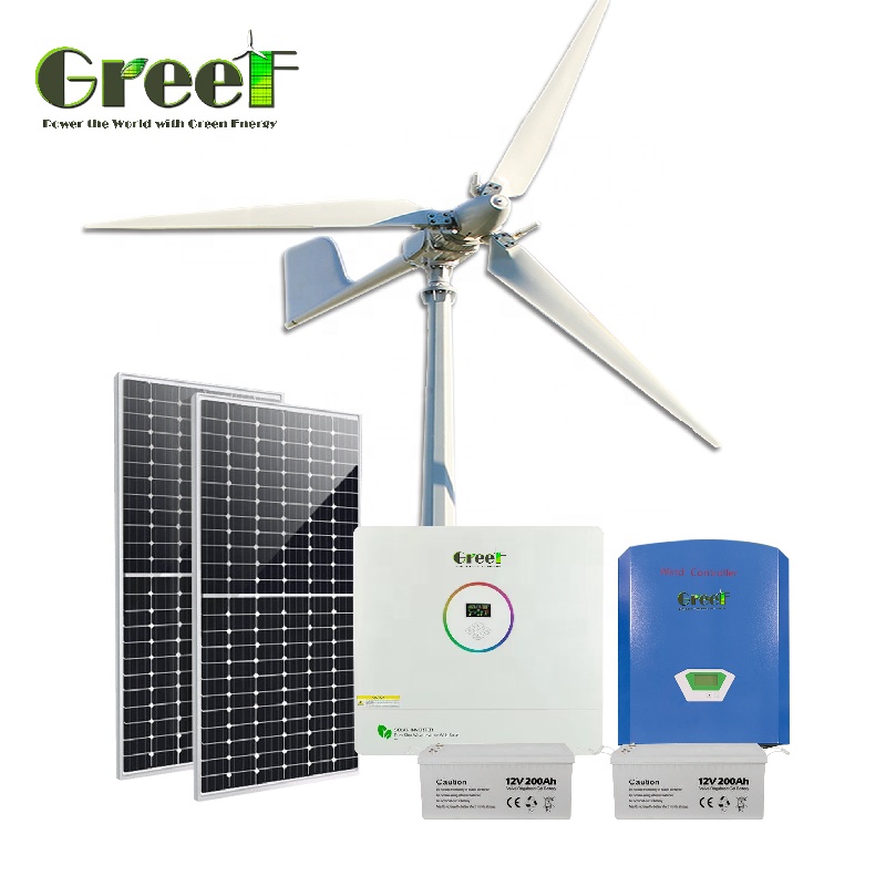 Kompletny zestaw paneli wiatro – Wind Solar Hybrid Kit recenzja i cena