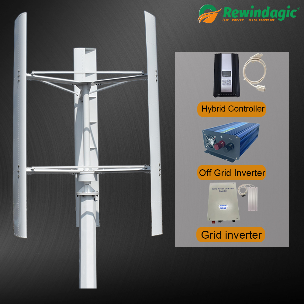 Turbina wiatrowa z osią pionow – Wind Turbine Generator recenzja i cena