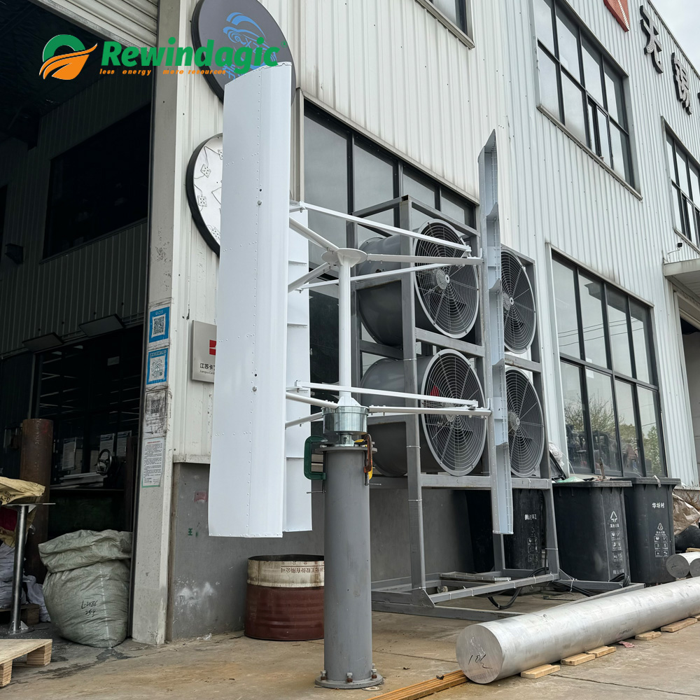 Turbina wiatrowa z osią pionow – Wind Turbine Generator recenzja i cena