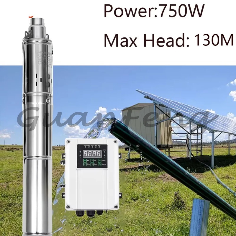 250W 400W 750W Solarna zanurze – Solar Water Pump recenzja i cena