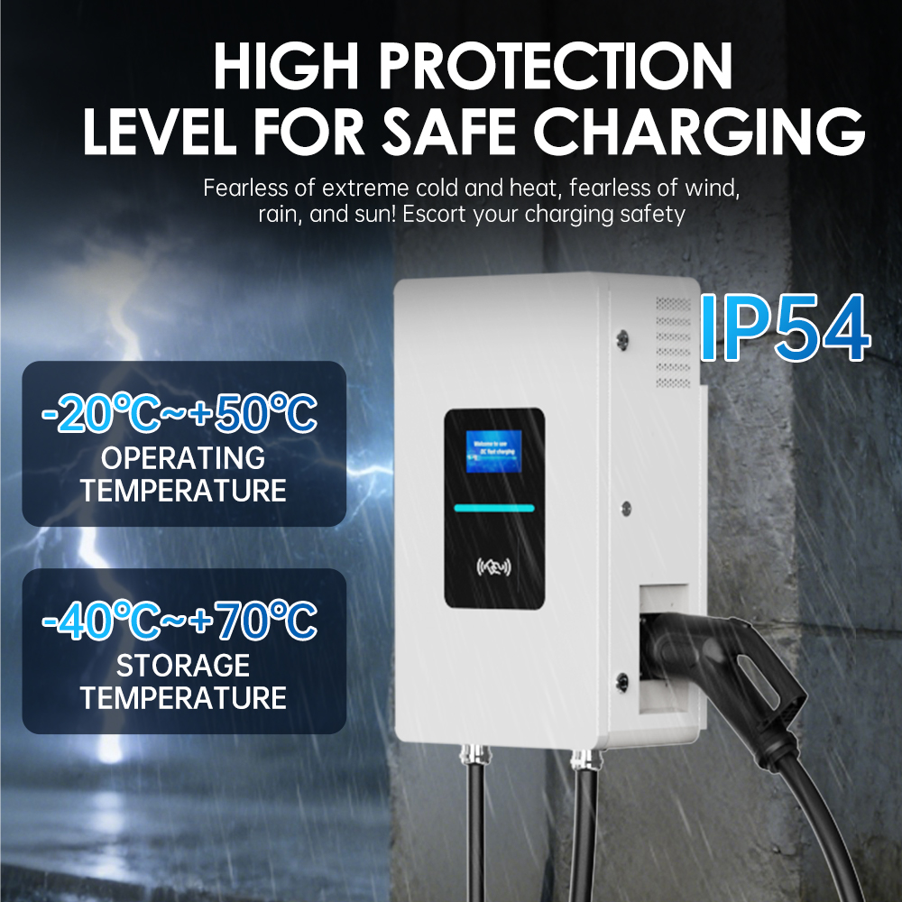 RSCHG 20kW CCS1 IP54 Szybka ła – Ev Charger Wallbox recenzja i cena
