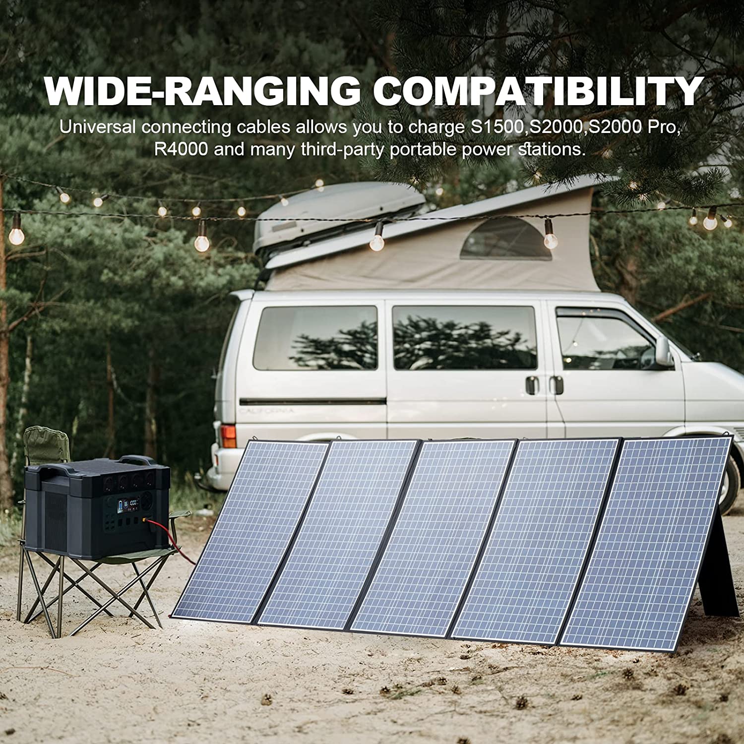 ALLPOWERS Składany panel słone – Rv Solar Kit 400W recenzja i cena
