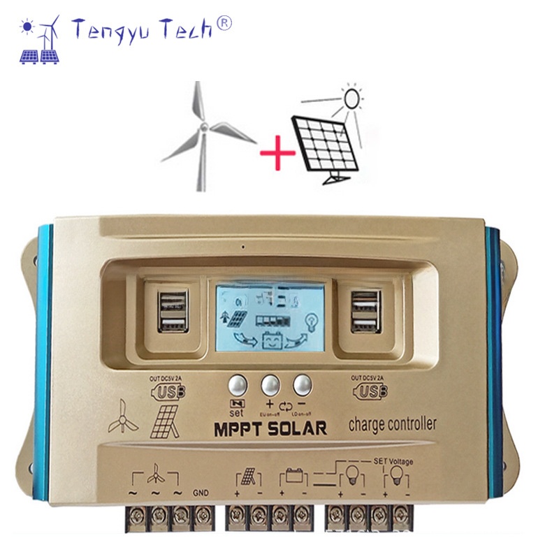 Hybrydowy kontroler ładowania  – Wind Solar Hybrid Kit recenzja i cena